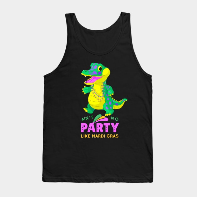 Mardi Gras Tank Top by Norse Magic